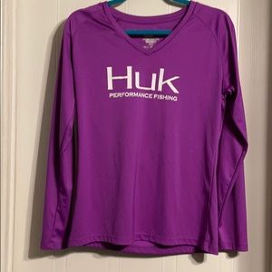 Women’s HUK fishing shirt L